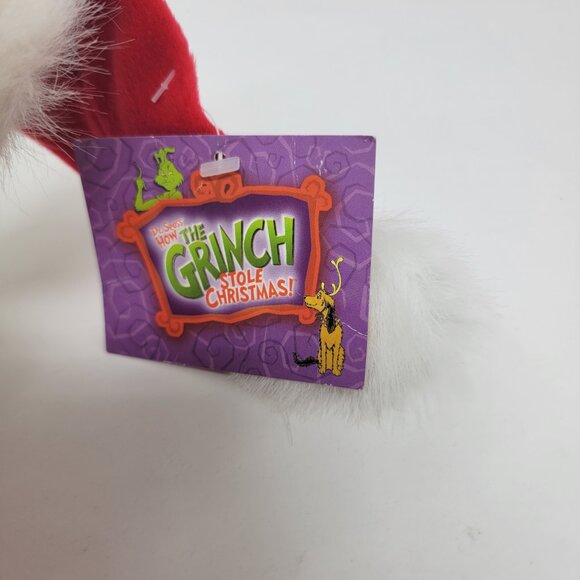 How the Grinch Stole Christmas Bendable Plush 16" circa 2000 HTF NWT - Picture 8 of 9